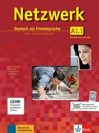 Produktbild: Netzwerk A1 in Teilb&auml;nden - Kurs- und Arbeitsbuch, Teil 1 mit 2 Audio-CDs und DVD