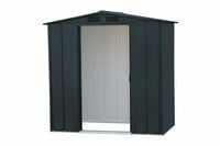 Produktbild: Metall Ger&auml;tehaus 202x123 Gartenhaus Schiebet&uuml;r