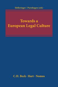Produktbild: Helleringer, G: Towards a European Legal Culture