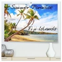 Produktbild: Summer Paradise Fiji (hochwertiger Premium Wandkalender 2026 DIN A2 quer), Kunstdruck in Hochglanz
