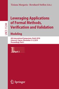 Produktbild: Leveraging Applications of Formal Methods, Verification and Validation. Modeling