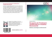 Produktbild: Ecuaci&oacute;n de Friedmann modificada en modelos Braneworld