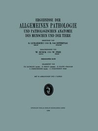 Produktbild: Ergebnisse der Allgemeinen Pathologie und Pathologischen Anatomie des Menschen und der Tiere