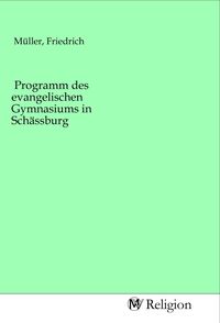 Produktbild: Programm des evangelischen Gymnasiums in Sch&auml;ssburg
