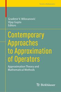 Produktbild: Contemporary Approaches to Approximation of Operators