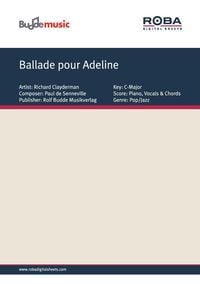 Produktbild: Ballade pour Adeline