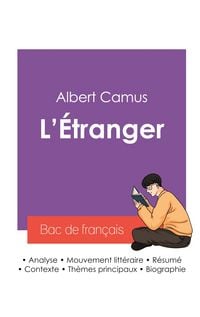 Produktbild: R&eacute;ussir son Bac de fran&ccedil;ais 2027 : Analyse du roman L'&Eacute;tranger de Albert Camus