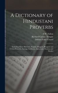 Produktbild: A Dictionary of Hindustani Proverbs
