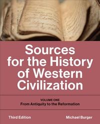 Produktbild: Sources for the History of Western Civilization