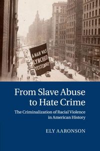 Produktbild: From Slave Abuse to Hate Crime