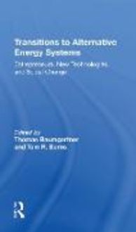 Produktbild: Transitions To Alternative Energy Systems