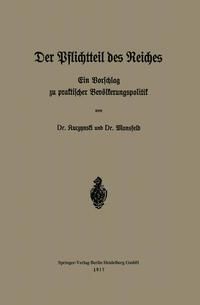 Produktbild: Der Pflichtteil des Reiches