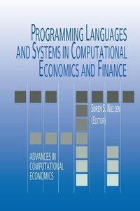 Produktbild: Programming Languages and Systems in Computational Economics and Finance
