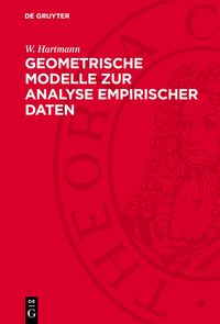 Produktbild: Geometrische Modelle zur Analyse empirischer Daten