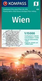 Bild vom Artikel KOMPASS Stadtplan Wien 1:15.000 vom Autor 
