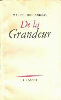 Produktbild: De la grandeur
