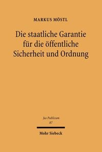 Produktbild: Die staatliche Garantie für die öffentliche Sicherheit und Ordnung