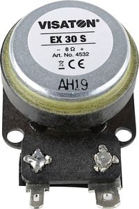 Produktbild: Visaton EX 30 S - 8 Ohm 30cm K&ouml;rperschallwandler 10W 8Ω