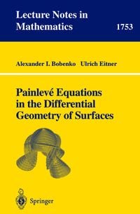 Produktbild: Painleve Equations in the Differential Geometry of Surfaces
