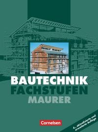 Produktbild: Bautechnik. Fachstufen. Maurer. Sch&uuml;lerbuch. Euro-Ausgabe