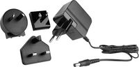 Produktbild: HN Power HNP18I-240V2 Steckernetzteil, Festspannung 24 V/DC 0.75 A 18 W mit Australien-Adapter, mit UK-Adapter, mit USA-Adapter