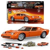 Produktbild: Mattel Brick Shop Hot Wheels &rsquo;71 Lamborghini Miura P400 SV Bauspielzeugset (15