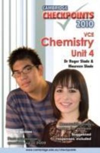 Produktbild: Cambridge Checkpoints VCE Chemistry Unit 4 2010
