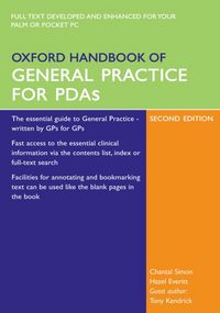 Produktbild: Oxford Handbook of General Practice for PDAs