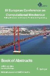 Produktbild: III European Conference on Computational Mechanics