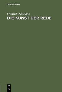 Produktbild: Die Kunst der Rede