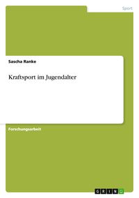 Produktbild: Kraftsport im Jugendalter
