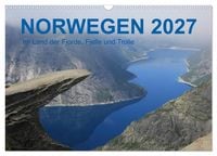 Produktbild: Norwegen 2027 - Im Land der Fjorde, Fjelle und Trolle (Wandkalender 2027 DIN A3 quer), CALVENDO Monatskalender