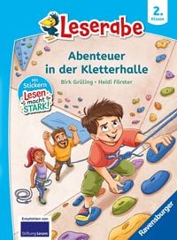 Produktbild: Abenteuer in der Kletterhalle - Leserabe 2. Klasse - Erstlesebuch f&uuml;r Kinder ab 7 Jahren