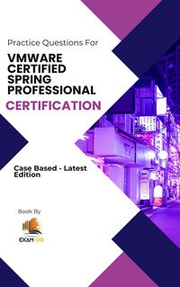 Produktbild: VMWARE Certified Spring Professional Certification Cased Based Practice Questions - Latest Edition 2026