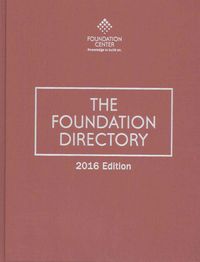Produktbild: The Foundation Directory 2016