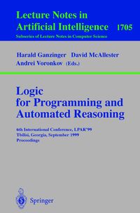 Produktbild: Logic Programming and Automated Reasoning
