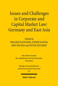 Produktbild: Issues and Challenges in Corporate and Capital Market Law: Germany and East Asia