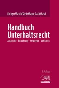 Produktbild: Handbuch Unterhaltsrecht