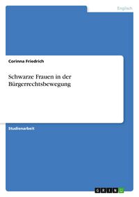 Produktbild: Schwarze Frauen in der B&uuml;rgerrechtsbewegung