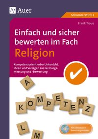 Produktbild: Einfach und sicher bewerten im Fach Religion