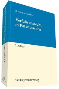 Produktbild: Verfahrensrecht in Patentsachen