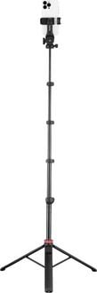 Produktbild: Hama Handy-Stativ "Solid 160 2D", Reisestativ, Fernausl&ouml;ser, max. 160 cm Dreibeinstativ Schwarz