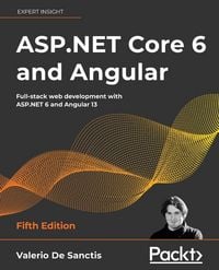 Produktbild: ASP.NET Core 6 and Angular - Fifth Edition