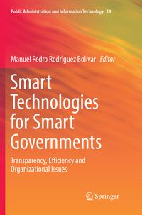 Produktbild: Smart Technologies for Smart Governments