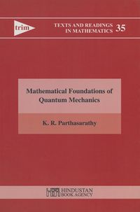 Produktbild: Mathematical Foundation of Quantum Mechanics