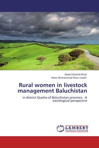 Produktbild: Rural women in livestock management Baluchistan