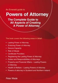 Produktbild: An Emerald Guide to Powers of Attorney
