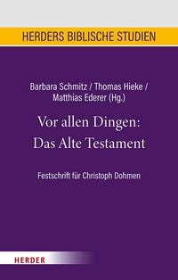 Produktbild: Vor allen Dingen: Das Alte Testament