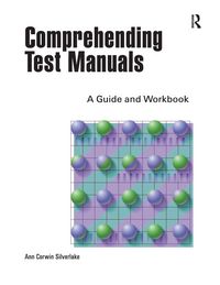 Produktbild: Comprehending Test Manuals