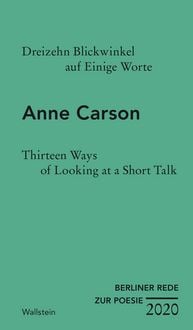 Produktbild: Dreizehn Blickwinkel auf Einige Worte / Thirteen Ways of Looking at a Short Talk